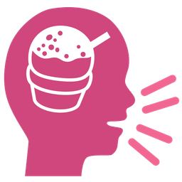 Shaved ice and Busts in silhouette