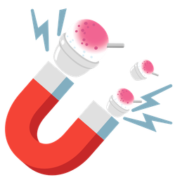 Shaved ice and Magnet