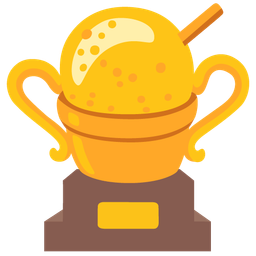 Shaved ice and Trophy