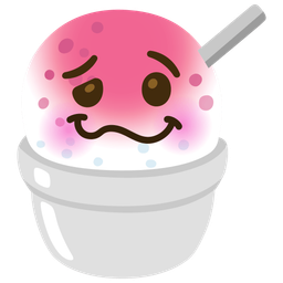 Shaved ice and Woozy face