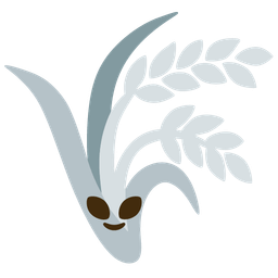 sheaf of rice and alien