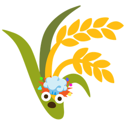 sheaf of rice and exploding head