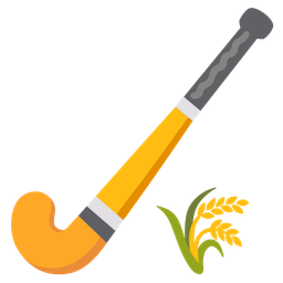 sheaf of rice and field hockey