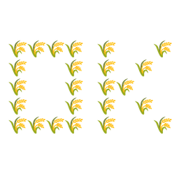 sheaf of rice and OK button