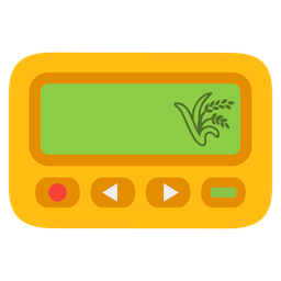 sheaf of rice and pager