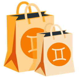 shopping bags and Gemini