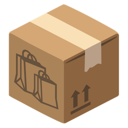 shopping bags and package