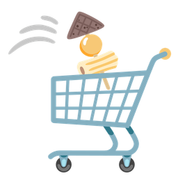 shopping cart and oden