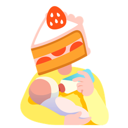 Shortcake and Baby bottle