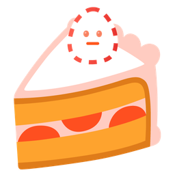 Shortcake and Dotted line face