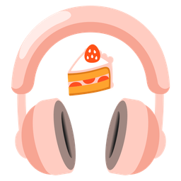 Shortcake and Headphone