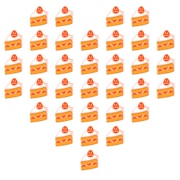 Shortcake and Heart suit