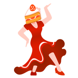 Shortcake and High-heeled shoe