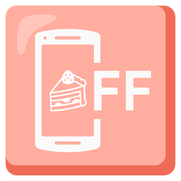 Shortcake and Mobile phone off