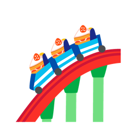 Shortcake and Roller coaster