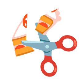 Shortcake and Scissors