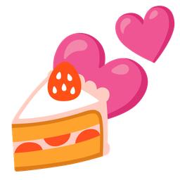 Shortcake and Two hearts