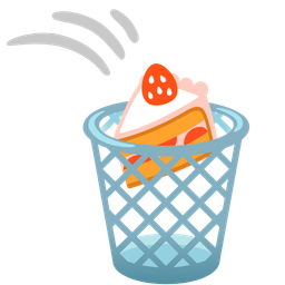 Shortcake and Wastebasket