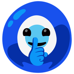 shushing face and nazar amulet