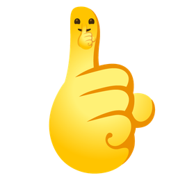 shushing face and shushing face