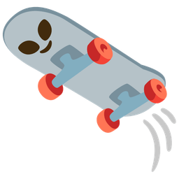 skateboard and alien