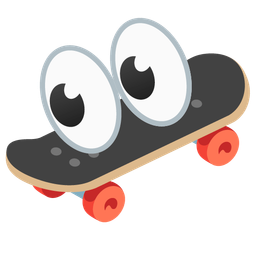 skateboard and eyes