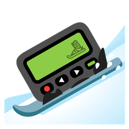 skis and pager