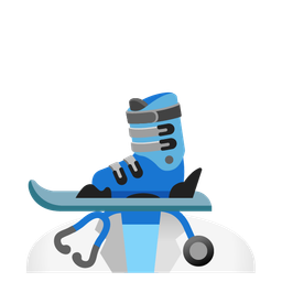 skis and stethoscope