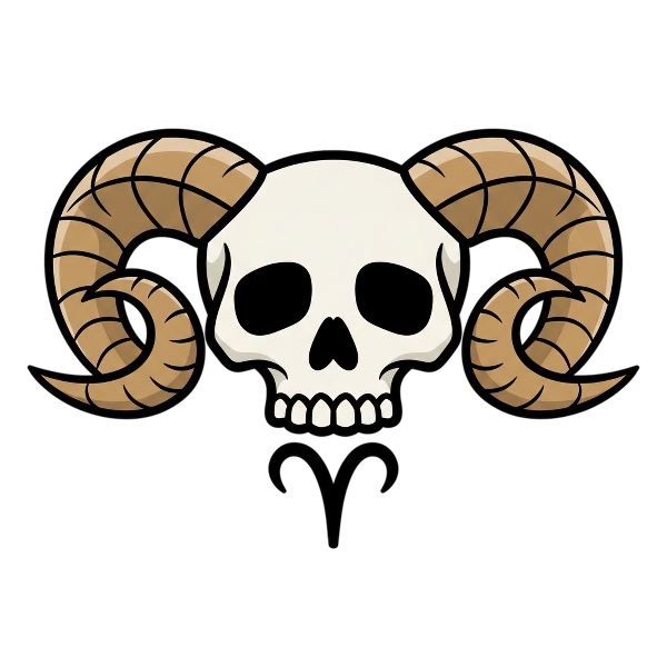 Skull and Aries