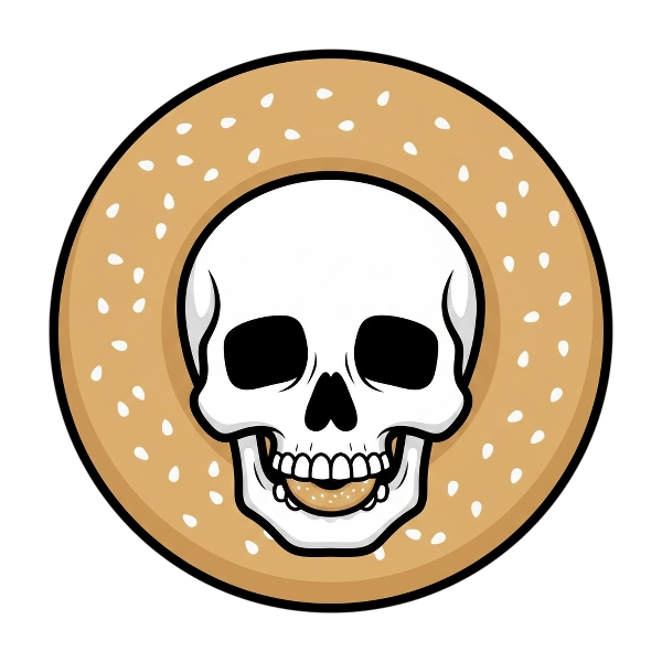 Skull and Bagel