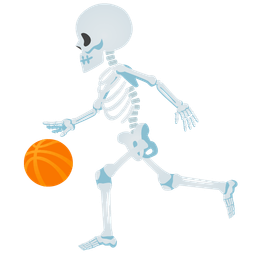 skull and basketball
