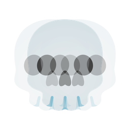 skull and beating heart