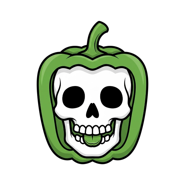 Skull and Bell pepper