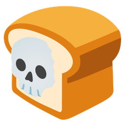 skull and bread