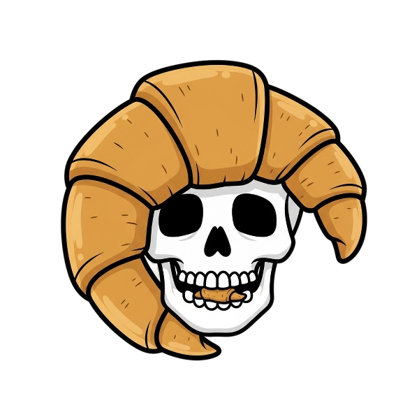 Skull and Croissant