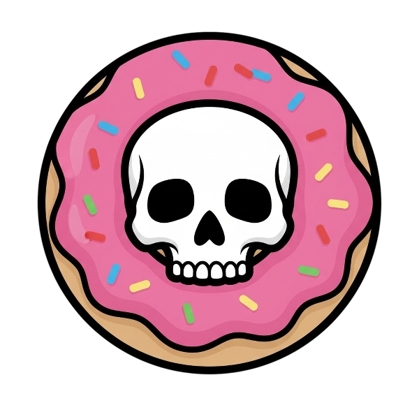 Skull and Doughnut