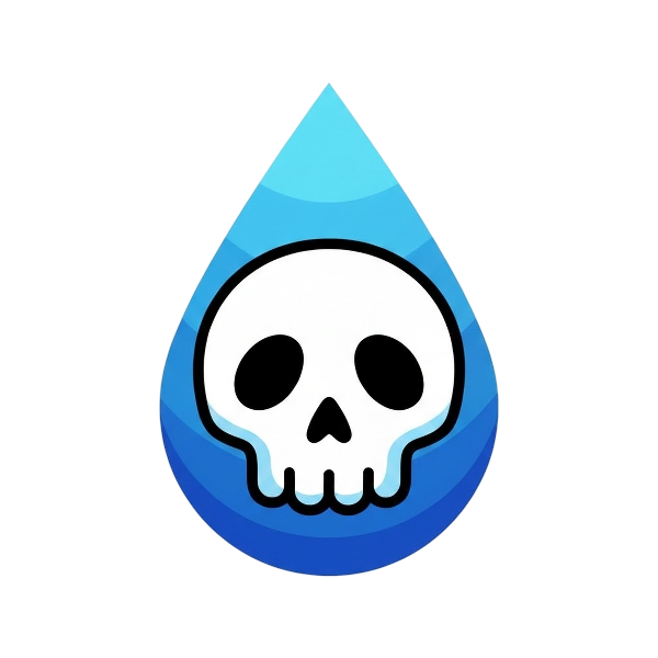 Skull and Droplet