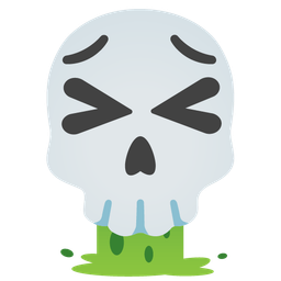 skull and face vomiting