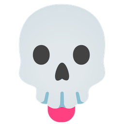 Skull and Face with tongue