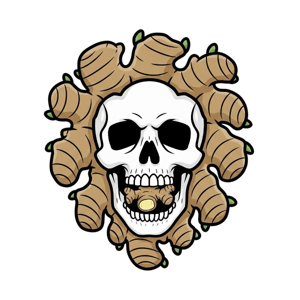 Skull and Ginger root