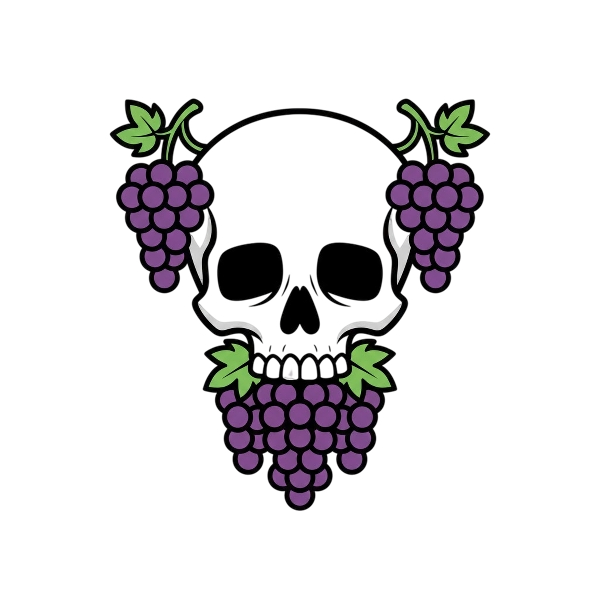 Skull and Grapes