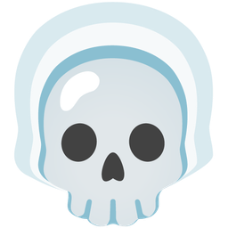 skull and growing heart