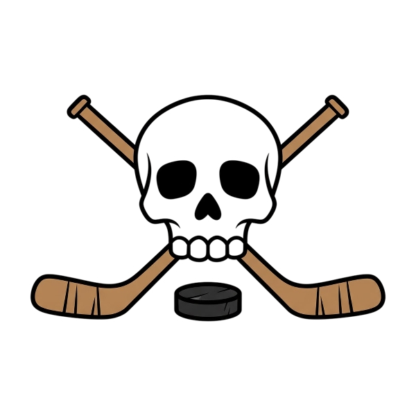 Skull and Ice hockey
