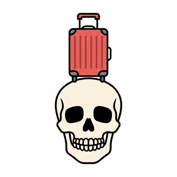 Skull and Luggage