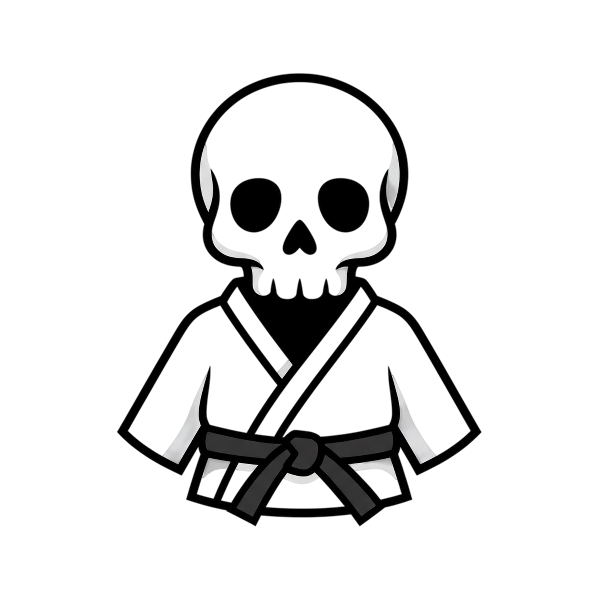 Skull and Martial arts uniform