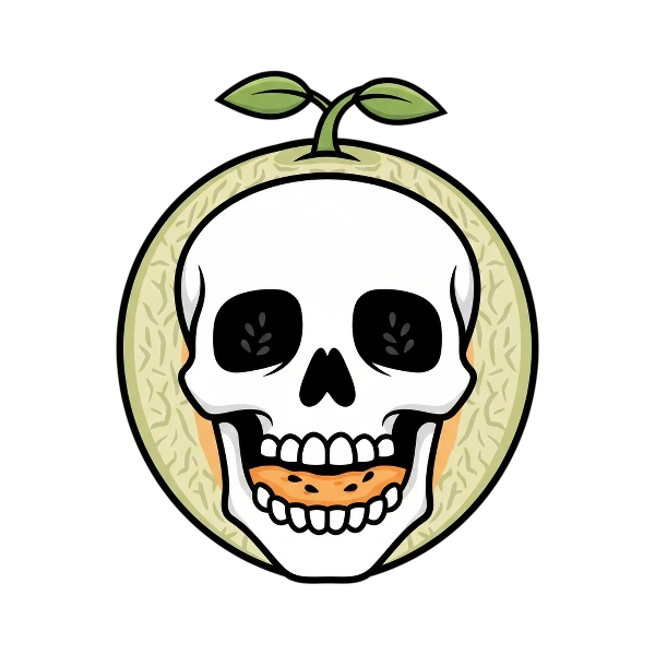 Skull and Melon