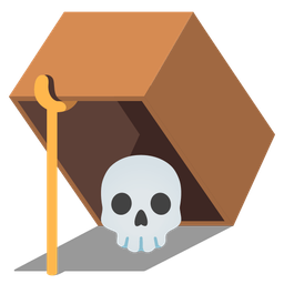 skull and mouse trap