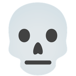 skull and neutral face