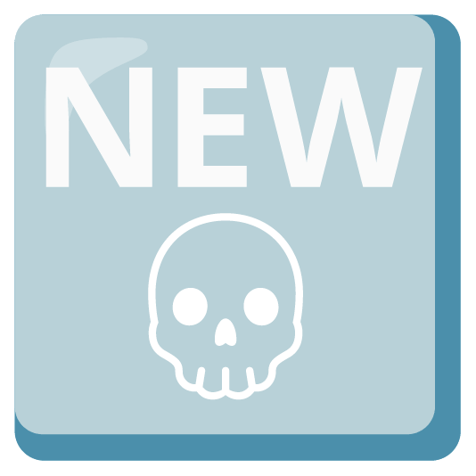 Skull and NEW button