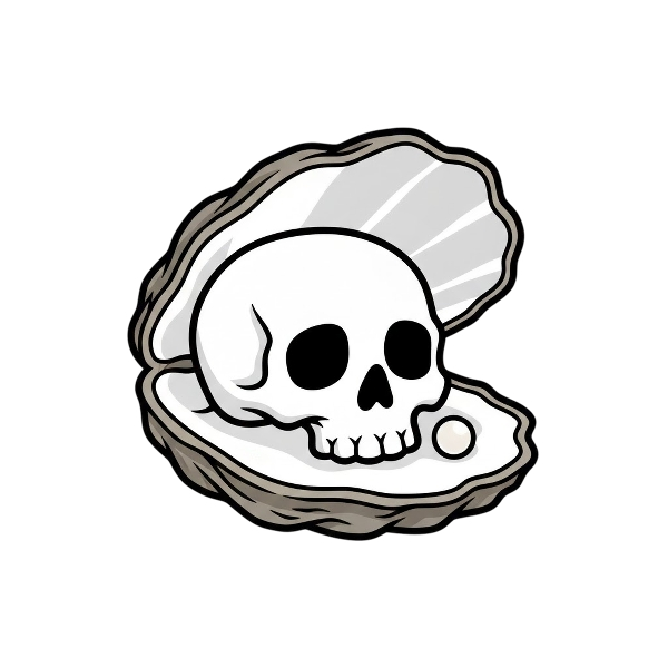 Skull and Oyster